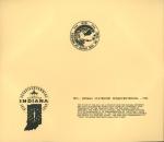 1966 Indiana Sesquicentennial Encased Stamp & Envelope
