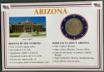 Arizona Mint Stamp with Encased State Quarter