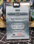 2025 Topps Marvel Rogue Platinum Encased Stamp