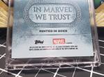 2025 Topps Marvel Rogue Platinum Encased Stamp