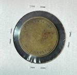 1862 J. Gault 10C Encased Postage Stamp