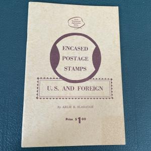 1967 Encased Postage Stamps Booklet by Arlie Slabaugh