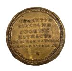1862 Encased J. Gualt 5 Cent Postage Stamp