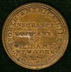 1862 3¢ North America Life Insurance Stamp
