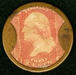 1862 3¢ North America Life Insurance Stamp