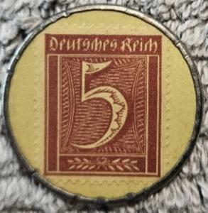 Germany Encased Postage Stamp by Hänel & Schwarz