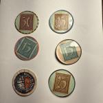 Rare Beer Collectible Lot of 6 Stamps