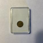 1938 D German 5 Phennig Coin and Stamp Set