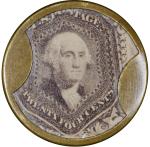 24¢ Irving House 1862 Encased Postage Stamp