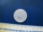 French 10 Centimes Encased Postage Stamp Coin