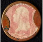 1862 Ayer's Cathartic Pills 3¢ Postage Stamp