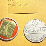 France Encased Postage Stamps - Kirby-Smith Autos