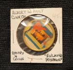 Encased Coin Christmas Stamp - Cincinnati, Ohio