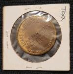 Encased Coin Christmas Stamp - Cincinnati, Ohio