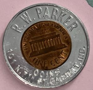 Garrett Indiana 1963 R W Parker Lucky Penny