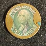 Schapker & Bussing 10¢ Washington Encased Stamp