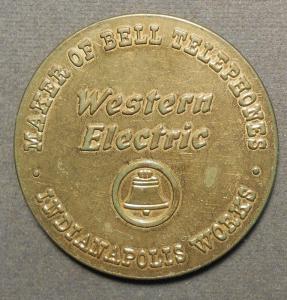 B265 Encased Postage Indianapolis Works Western Electric