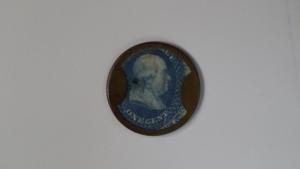 US Scott EP-13 1c Ayer's Sarsaparilla Encased Stamp