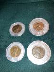 4 Vintage Encased Cents Postage Stamps