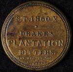 5¢ Drake's Plantation Bitters 1862 Encased Stamp