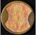 1862 3¢ Ayer's Sarsaparilla Encased Washington Stamp