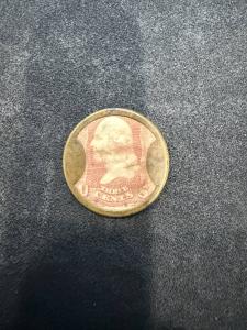 3 Cent Encased Postage Stamps EP-34a