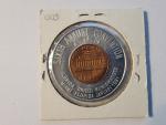 1960D Encased Cent Civil War 100th Anniversary