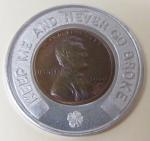 Encased 1960-D Penny from Elmer B. Ray