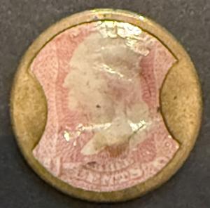 AYRES Sarsaparilla Civil War Postage Stamp Token