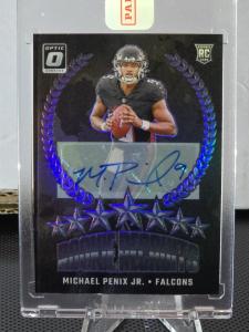 2024 Donruss Optic Michael Penix Jr Rookie Stamp
