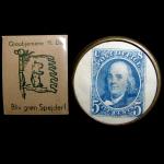 Set of 4 Rare Encased Stamps USA & France