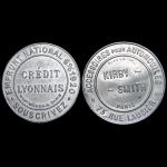 Set of 4 Rare Encased Stamps USA & France