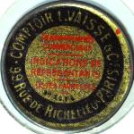 Vintage France 5c Encased Postage Stamp