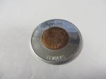 1968 Good Luck Penny Encased Vintage Stamp Coin