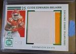 2020 Panini Clyde Edwards-Helaire Encased Rookie Stamp