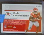 2020 Panini Clyde Edwards-Helaire Encased Rookie Stamp