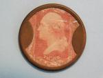 1862 Ayer's Sarsaparilla 3 Cent Washington Stamp