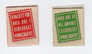 Denmark WWII German Occupation Encased Stamps