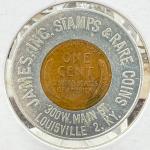 1953-D Lincoln Wheat Penny Encased Coin Collection