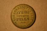 Ayers Cathartic Pills 1 Cent Postage Stamp