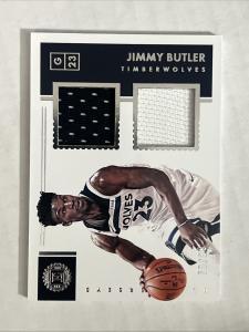 Jimmy Butler 2017-18 Panini Dual Jersey Card