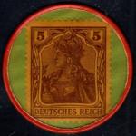 Germany 5 Pfennig Encased Postage Stamp