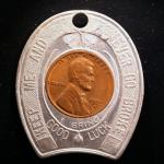 NICE Encased 1955-d Lincoln Cent- Aerial Tramway, Franconia Notch, New Hampshire