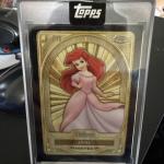 2025 Topps Disney Ariel Encased Black Foil