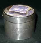 Sterling Postage Stamp Roll Holder with 3-Cent Stamps
