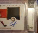 2020 Clyde Edwards-Helaire Rookie Cap Patch Auto