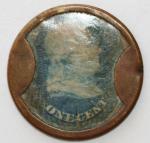 French Cognac Bitters Encased Postage Stamp