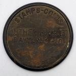 1875 3 Cent Lincoln Encased Postage Stamp