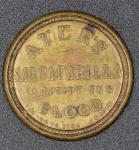 1862 Ayer's Sarsaparilla 3 Cent Postage Stamp