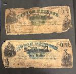Civil War Era Mississippi "Cotton Pledged" Notes